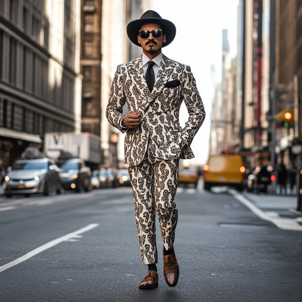 Men's L-10XL Plus Size Gentleman's Classic Business Banquet Suit