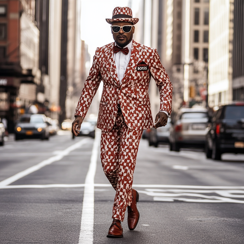 Men's L-10XL Plus Size Gentleman's Classic Business Banquet Suit