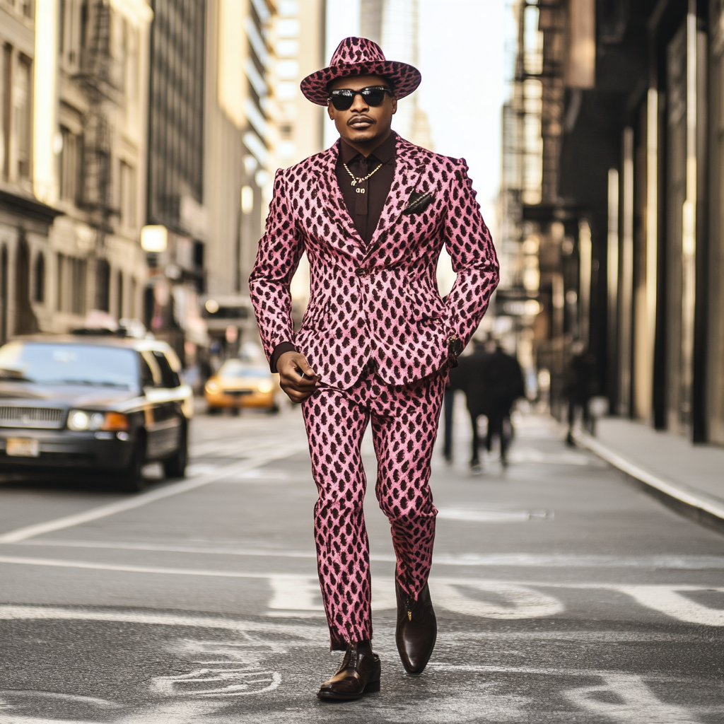 Men's L-10XL Plus Size Gentleman's Classic Business Banquet Suit