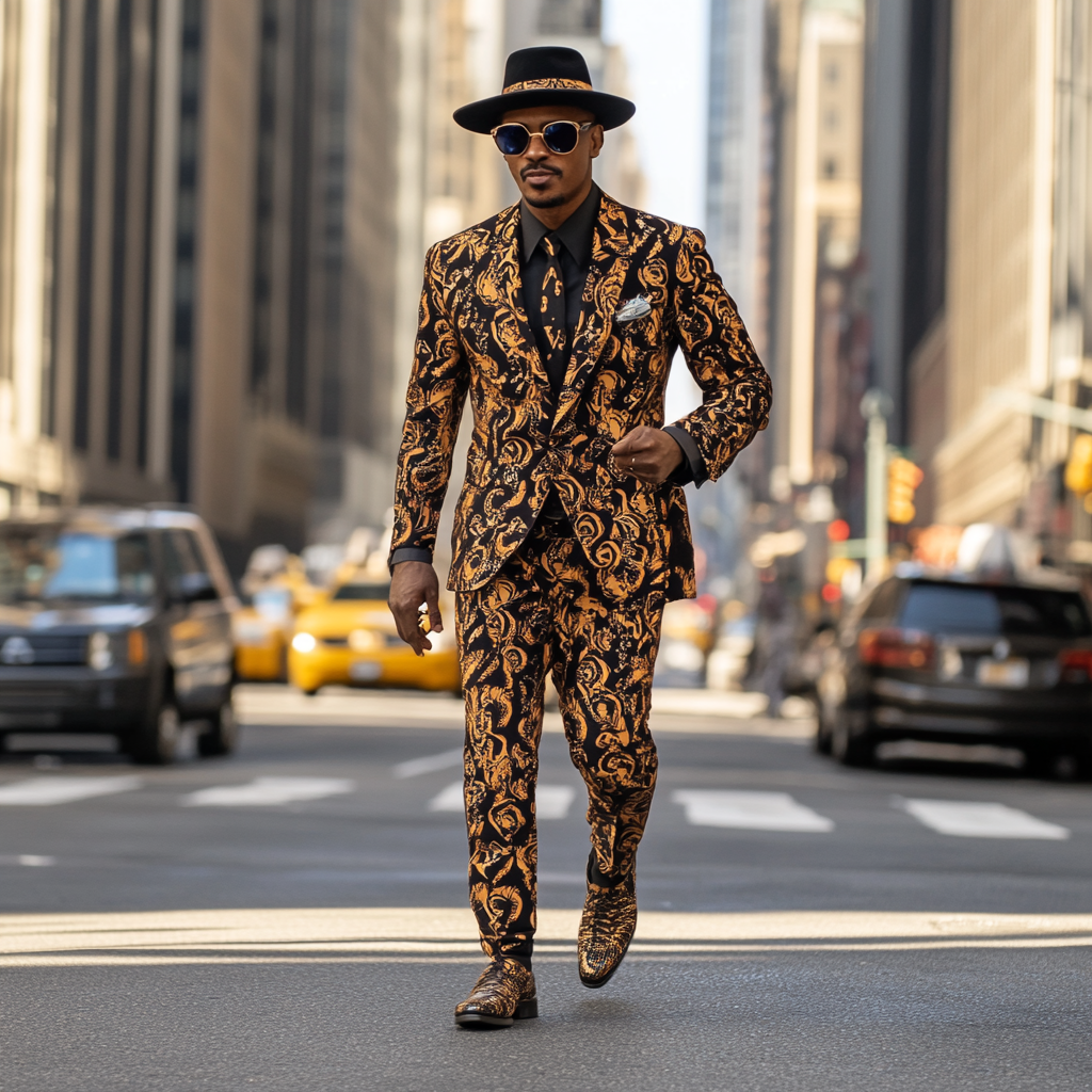 Men's L-10XL Plus Size Gentleman's Classic Business Banquet Suit