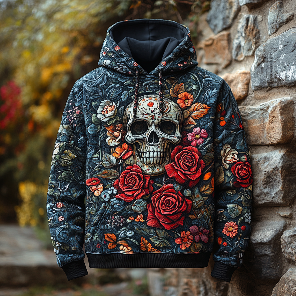 Essential Everyday Printed casual vacation retro abstract sweatshirt Hoodie