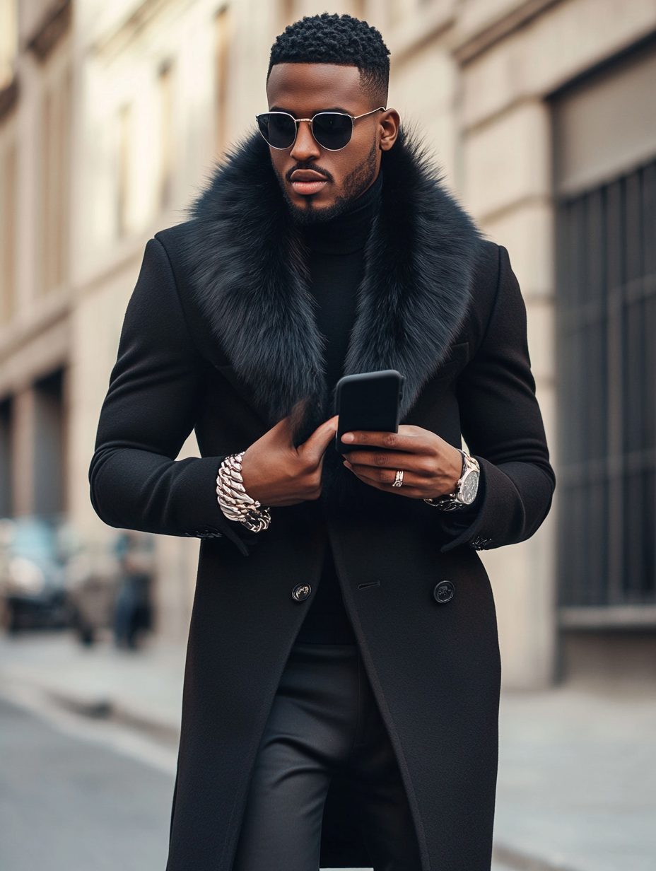 Unique casual Men's Luxury Business Casual Fashion Blazer Suit Coat Jacket