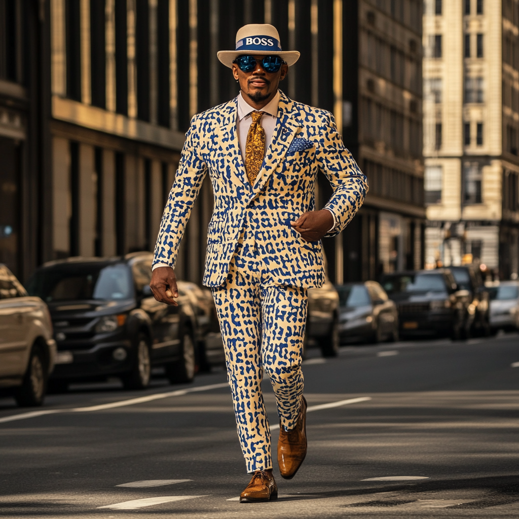 Men's L-10XL Plus Size Gentleman's Classic Business Banquet Suit