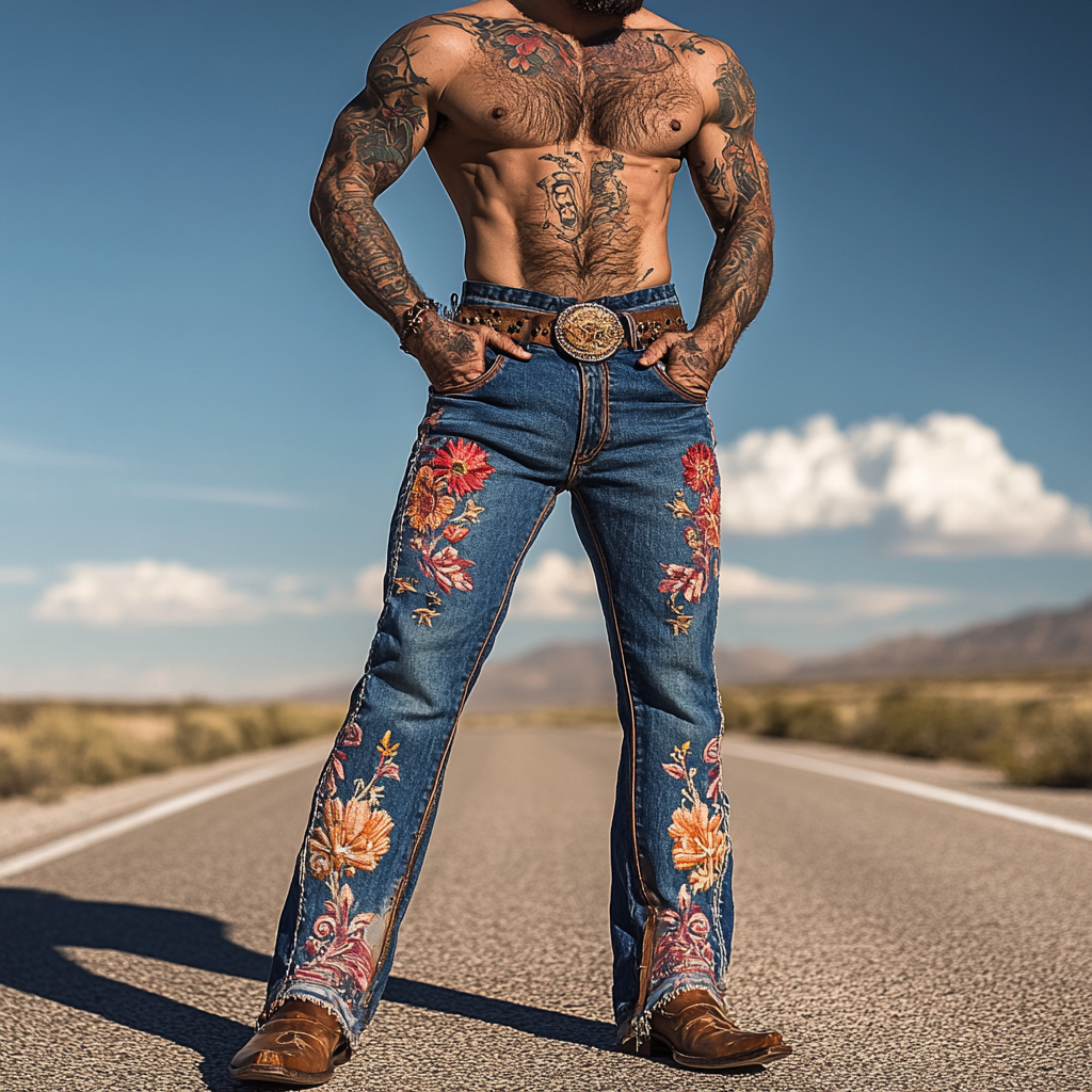 Cattleman's Pride Men's Western Relaxed Jeans pants trousers