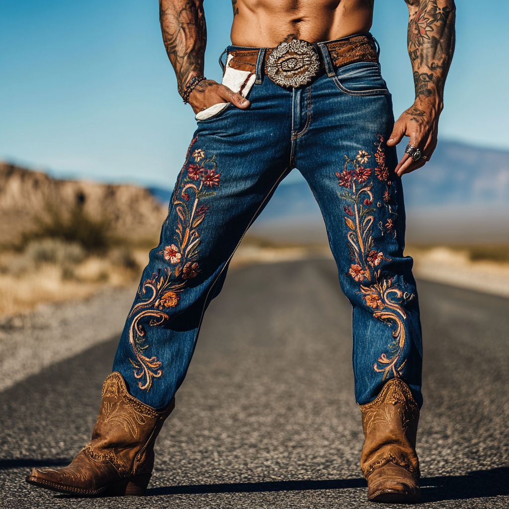 Cattleman's Pride Men's Western Relaxed Jeans pants trousers