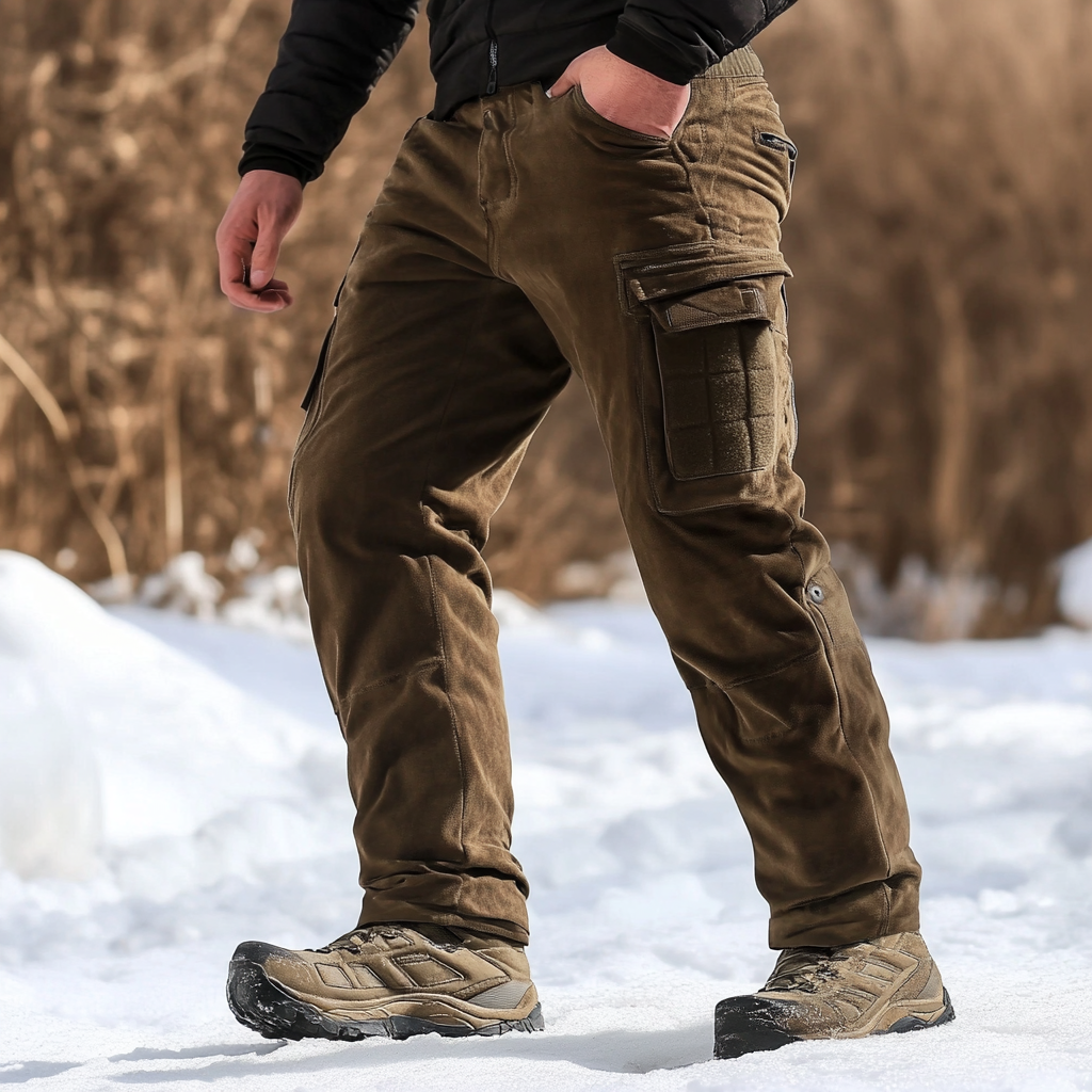 Men's Velvet Tactical Style Outdoor Pants