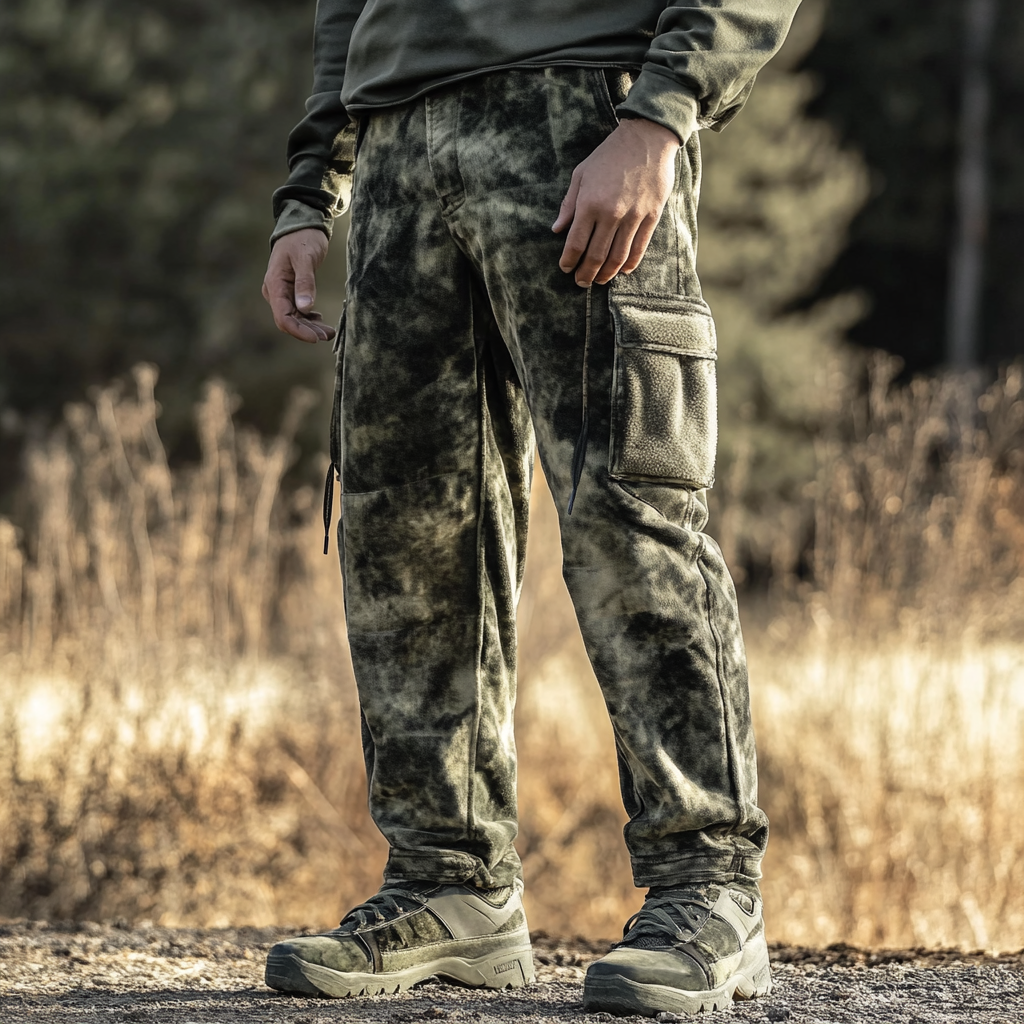 Men's Velvet Tactical Style Outdoor Pants