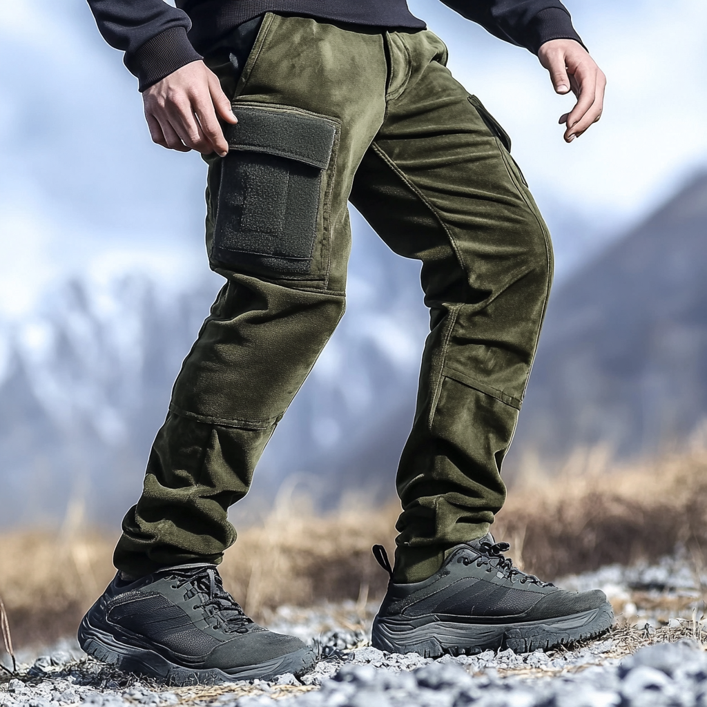 Men's Velvet Tactical Style Outdoor Pants