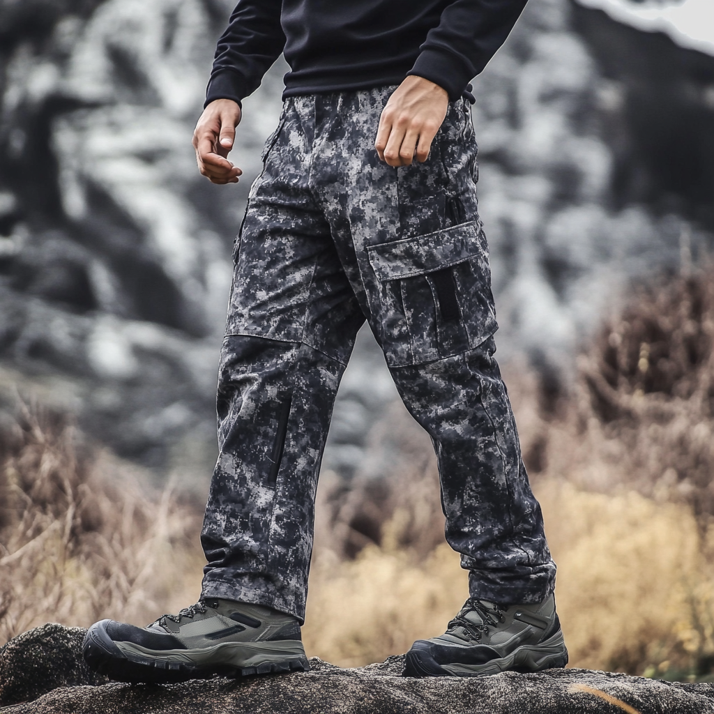 Men's Velvet Tactical Style Outdoor Pants