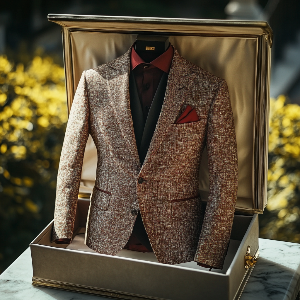 Unique embroidery business gentleman casual Men's Luxury Business Casual Fashion Blazer Suit Coat Jacket