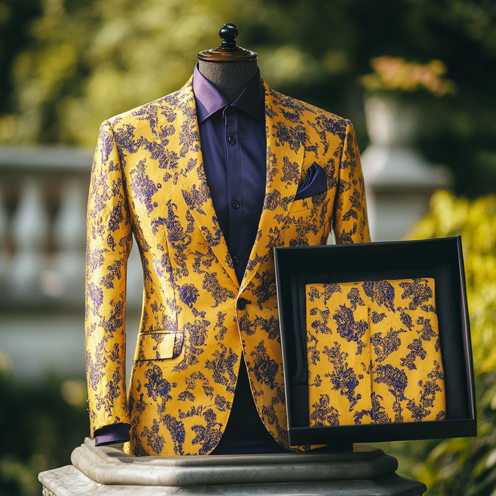 Unique embroidery business gentleman casual Men's Luxury Business Casual Fashion Blazer Suit Coat Jacket