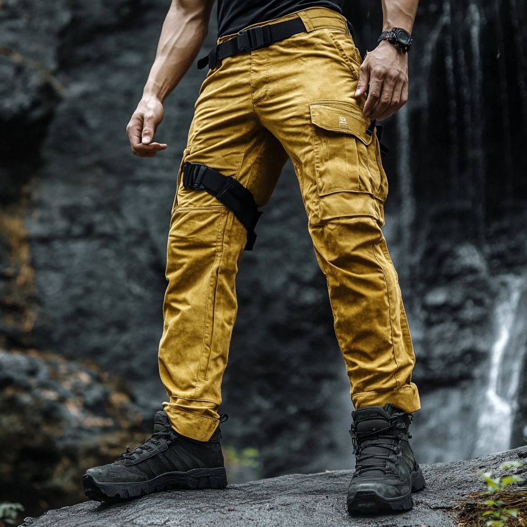 Men's Velvet Tactical Style Outdoor Pants