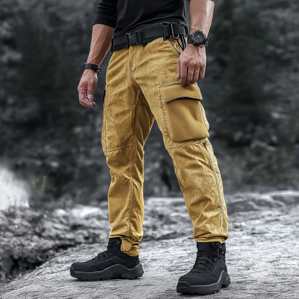 Men's Velvet Tactical Style Outdoor Pants