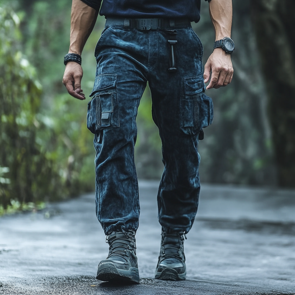 Men's Velvet Tactical Style Outdoor Pants