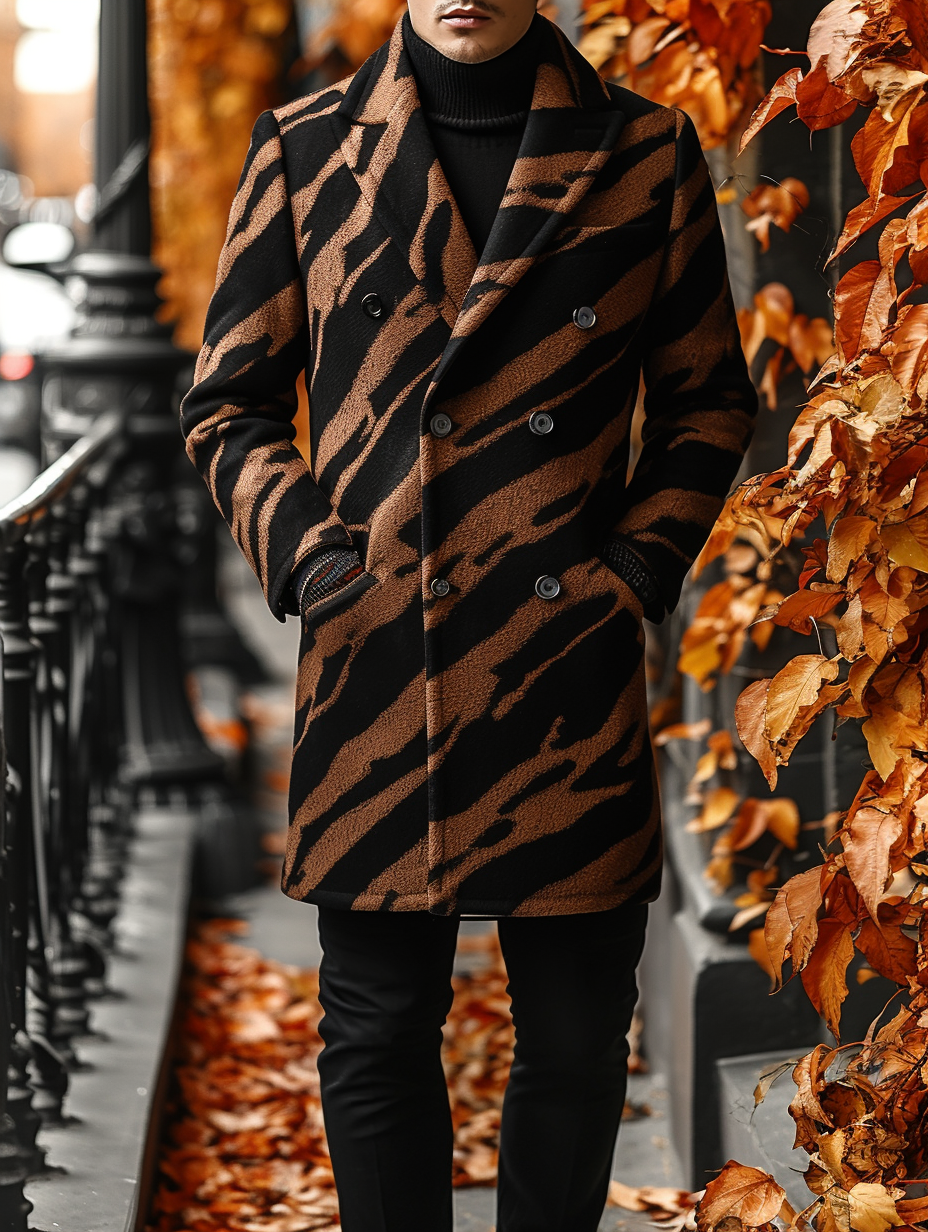 2024 Man Unique casual Men's Luxury Business Casual Fashion Blazer Suit Coat Jacket