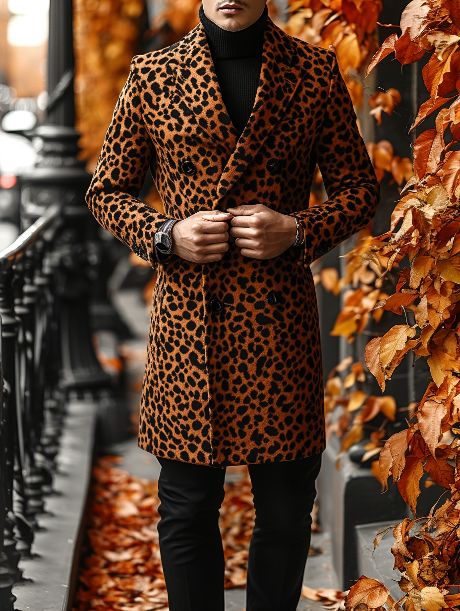 2024 Man Unique casual Men's Luxury Business Casual Fashion Blazer Suit Coat Jacket