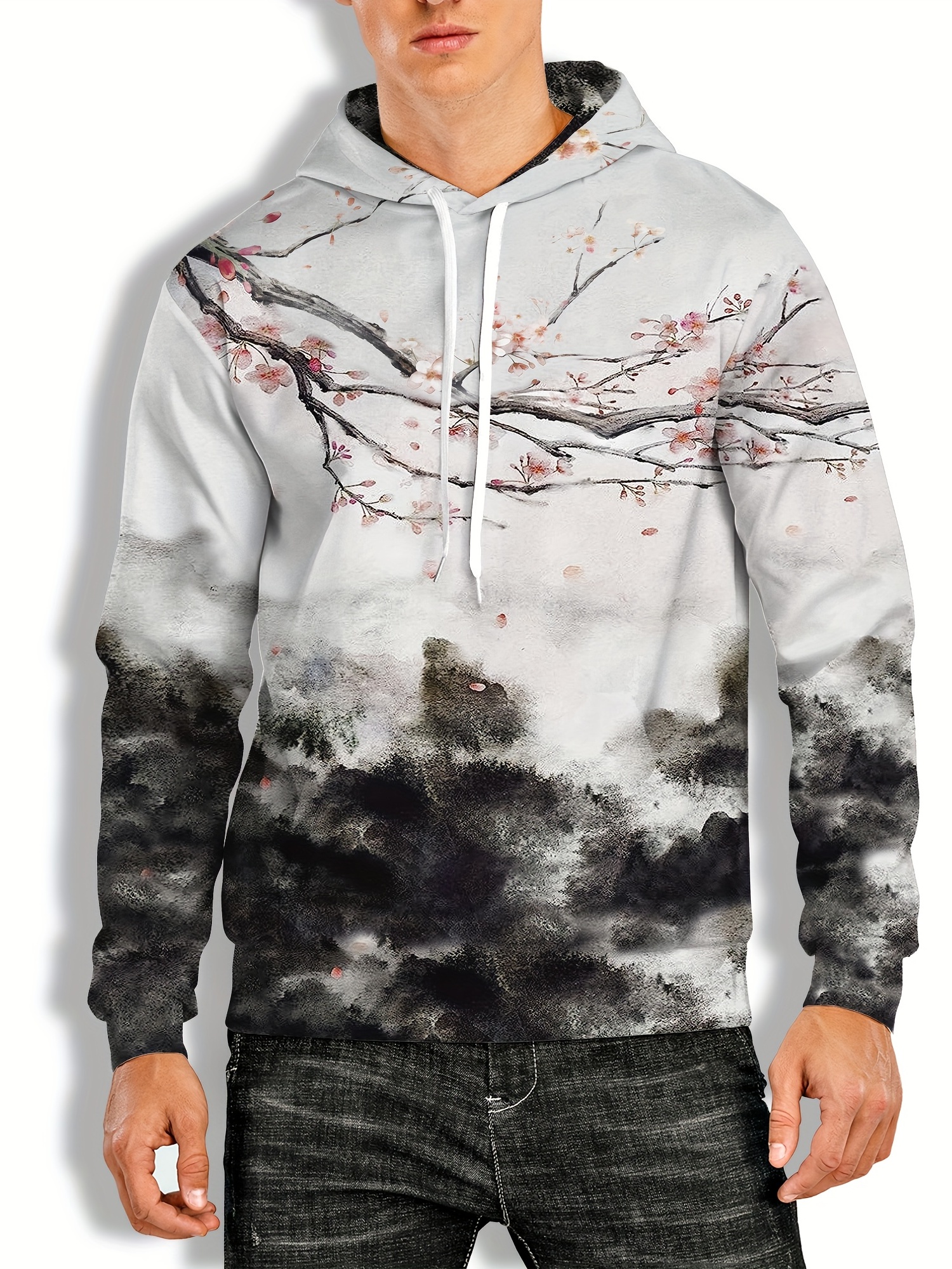 3d   painting   hoodie hoodies for men mens casual graphic design pullover hooded sweatshirt with kangaroo pocket streetwear for winter fall as gifts details 2