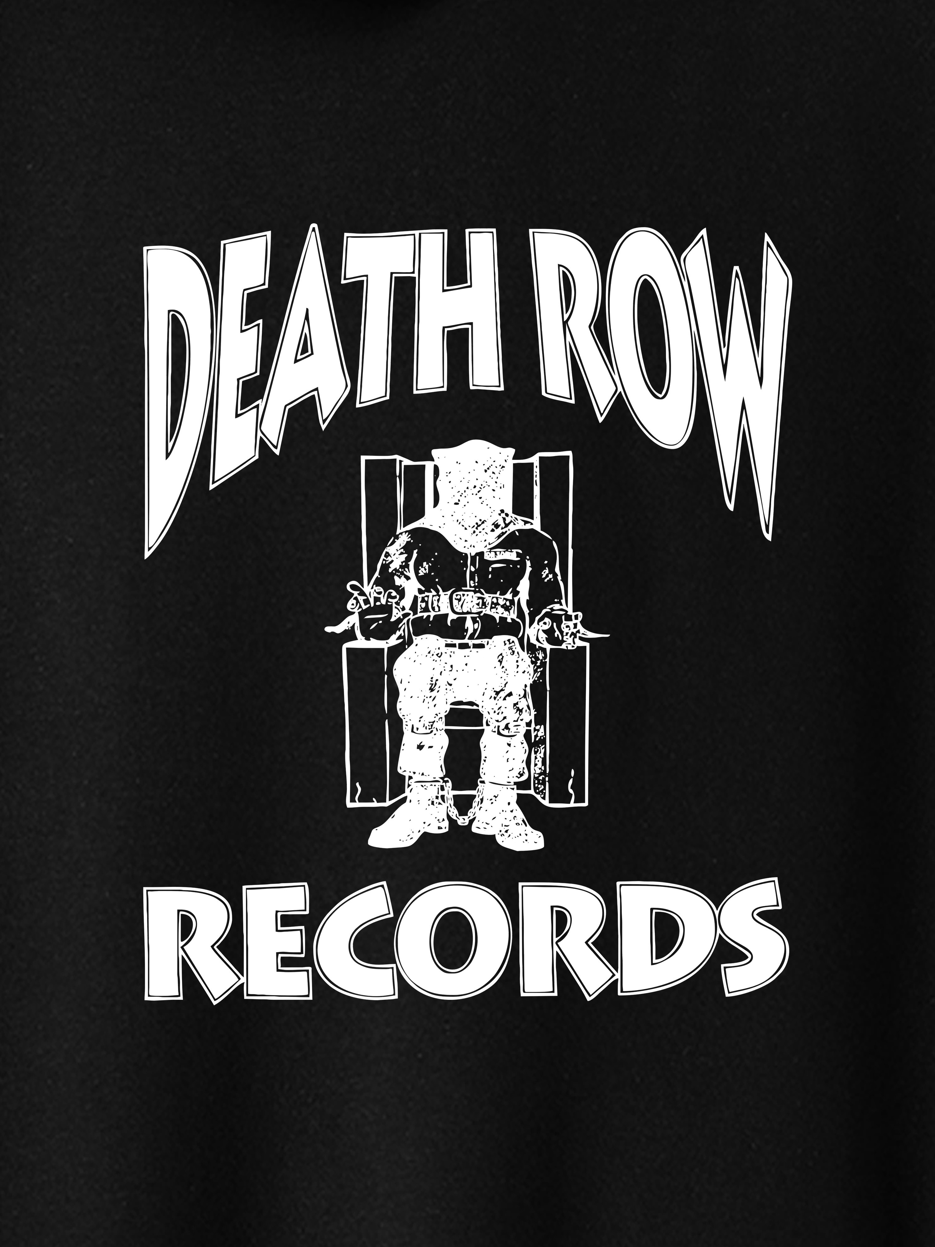 death row print hoodie cool hoodies for men mens casual graphic design pullover hooded sweatshirt with kangaroo pocket streetwear for winter fall as gifts details 25