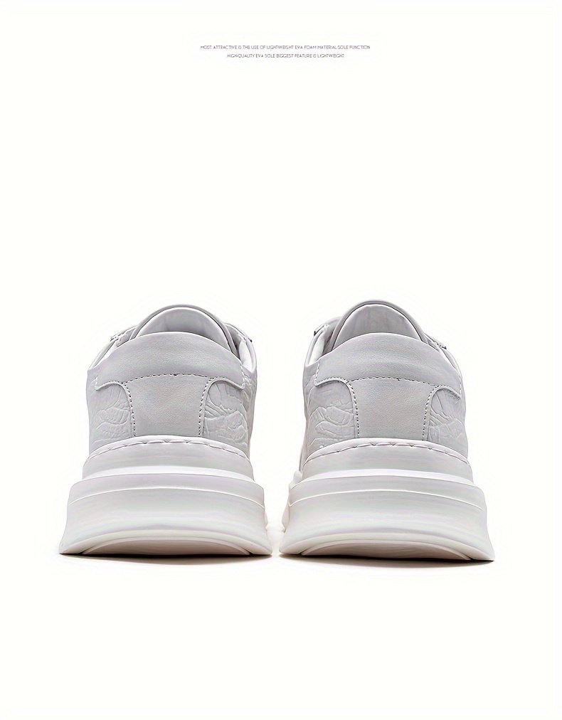 low top skateboard shoes rubber sole lace sneakers plus size details 2