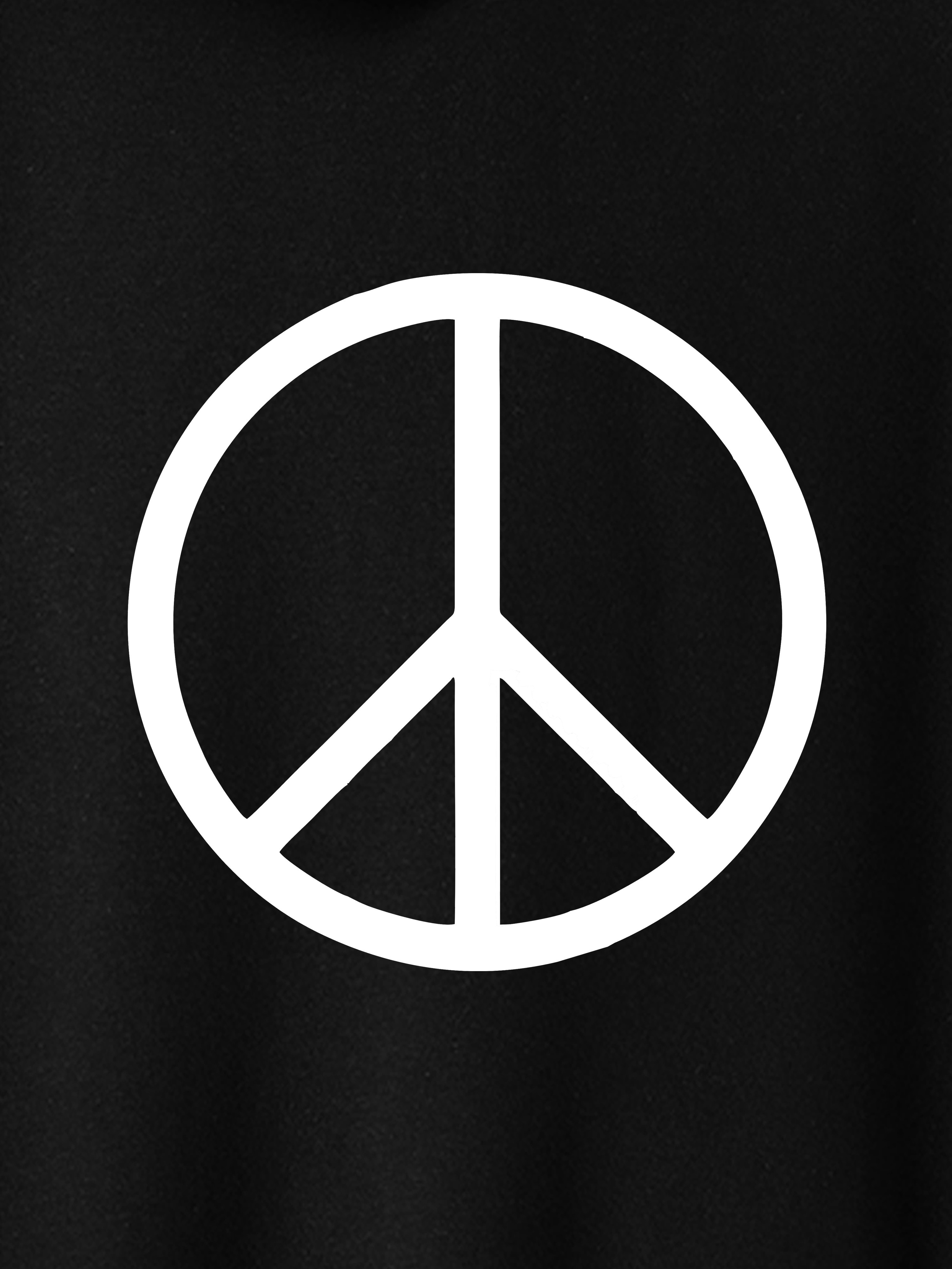 peace sign print hoodie hoodies for men mens casual graphic design pullover hooded sweatshirt with kangaroo pocket streetwear for winter fall as gifts details 16