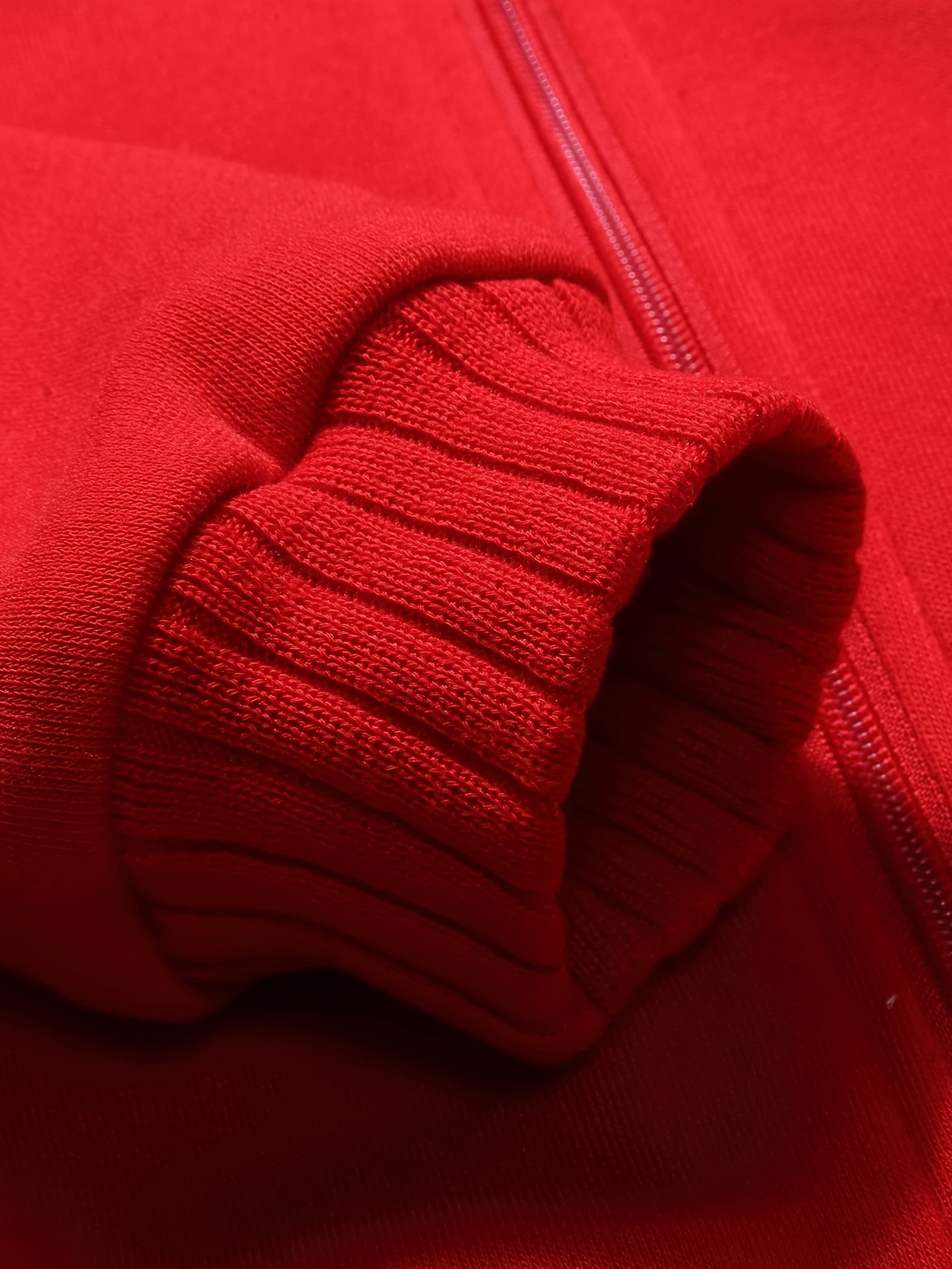 fashionable mens hoodies zipper contrast colors fleece winter jacket suitable for winter street outdoor comfortable warm and versatile details 26