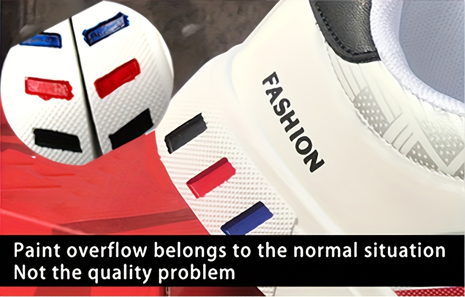 men s skate shoes good grip, breathable lace sneakers details 1