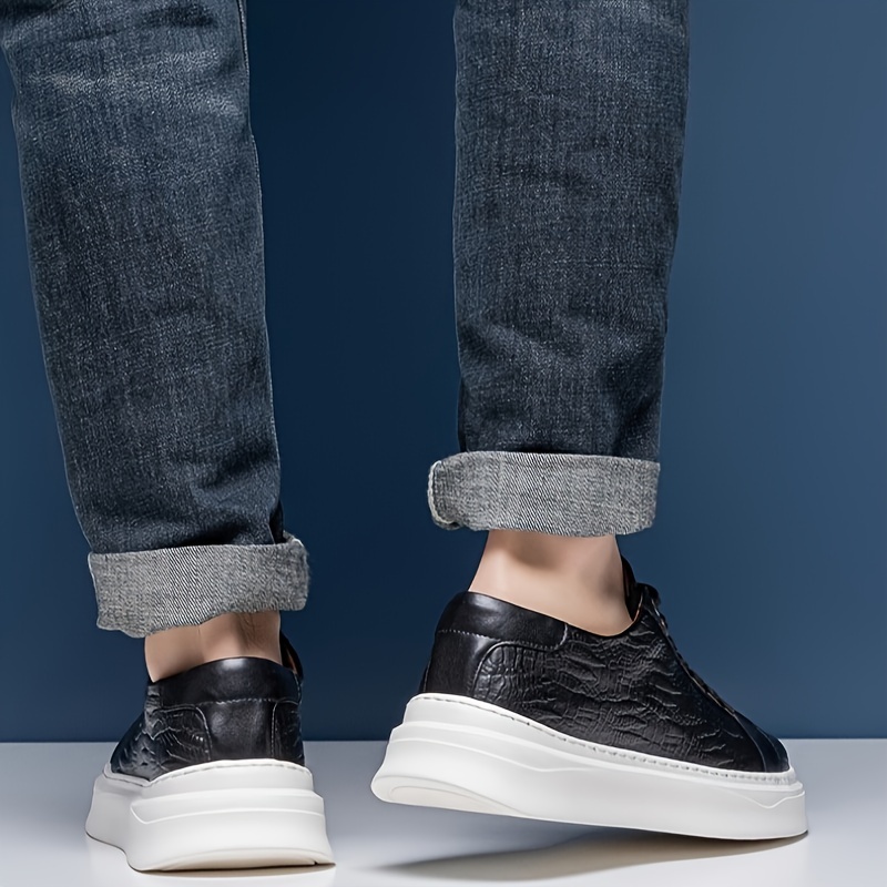 low top skateboard shoes rubber sole lace sneakers plus size details 11