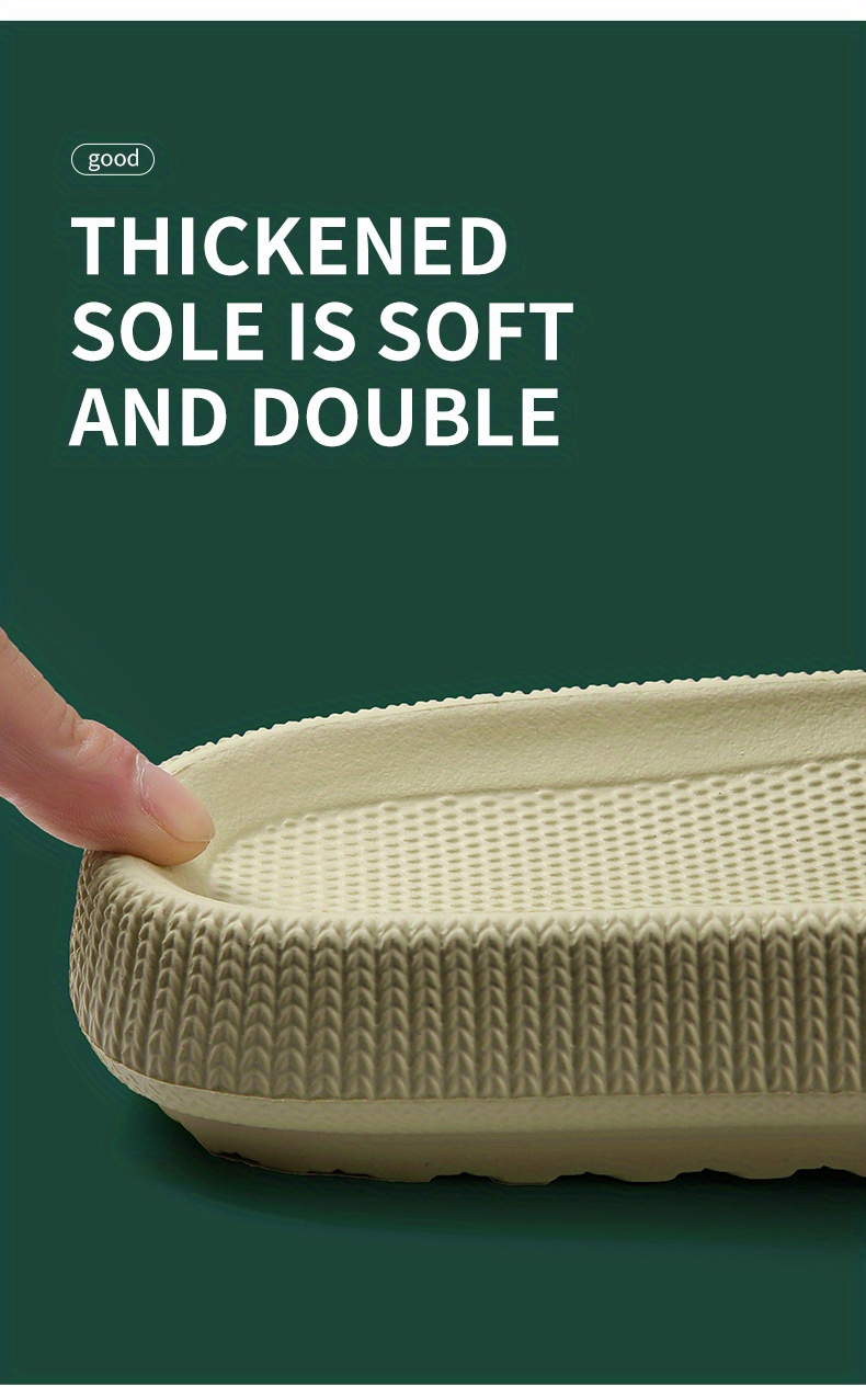 womens soft solid color sports slippers comfortable open toe outdoor slippers details 4