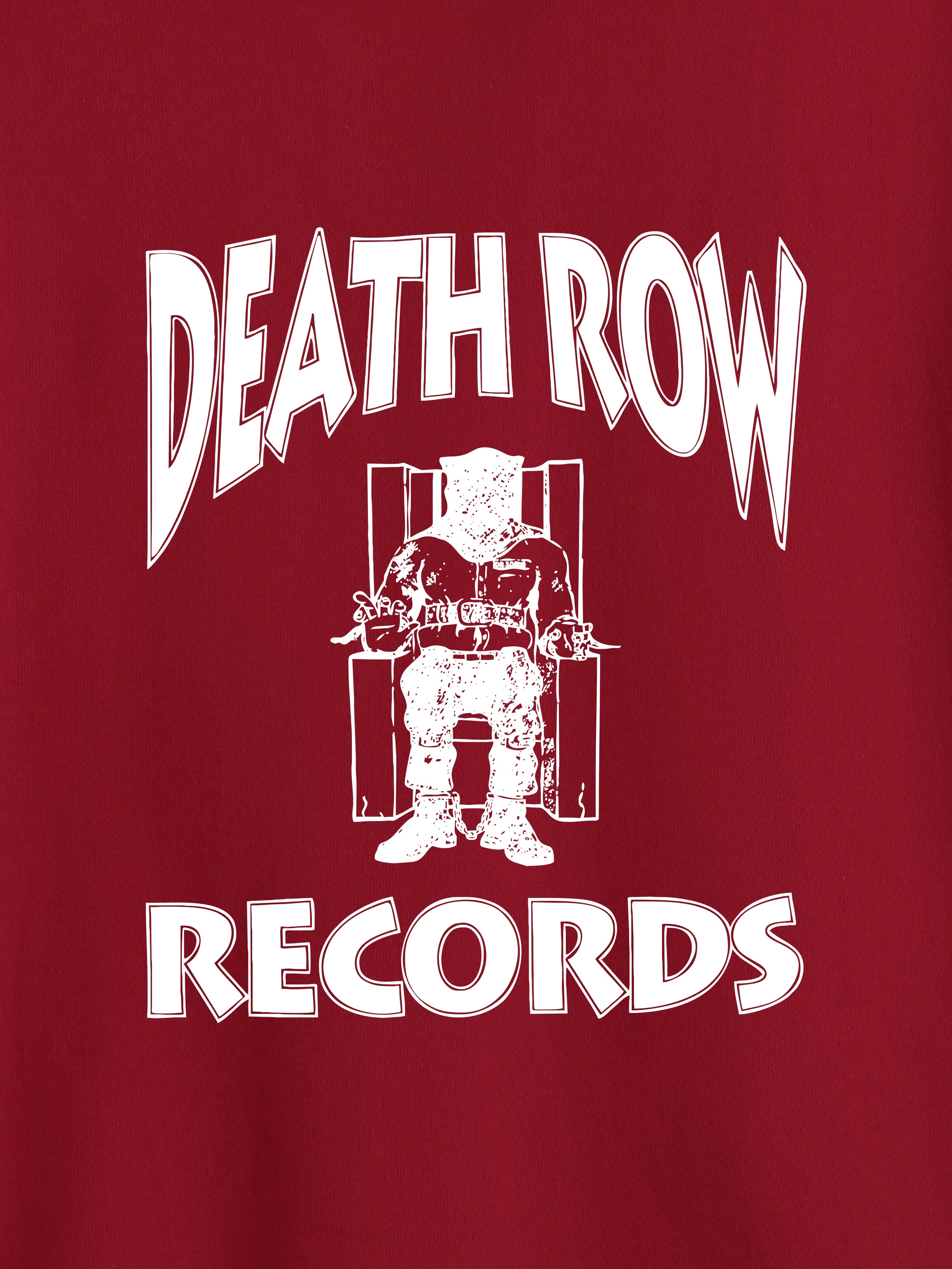 death row print hoodie cool hoodies for men mens casual graphic design pullover hooded sweatshirt with kangaroo pocket streetwear for winter fall as gifts details 1