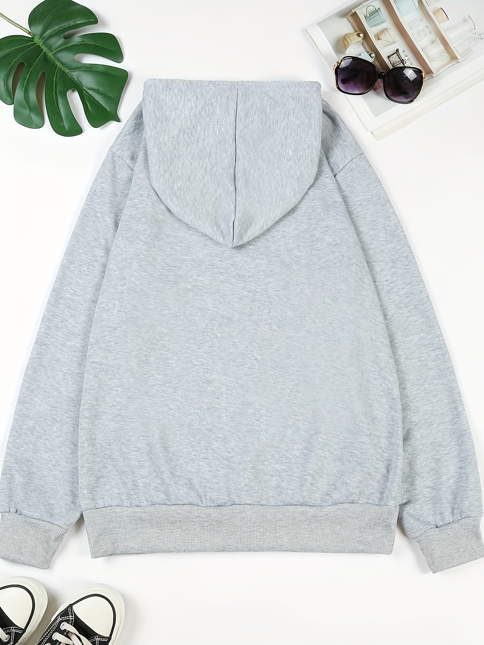 never give up print kangaroo pocket hoodie casual long sleeve hoodies pullover sweatshirt mens clothing for fall winter details 11