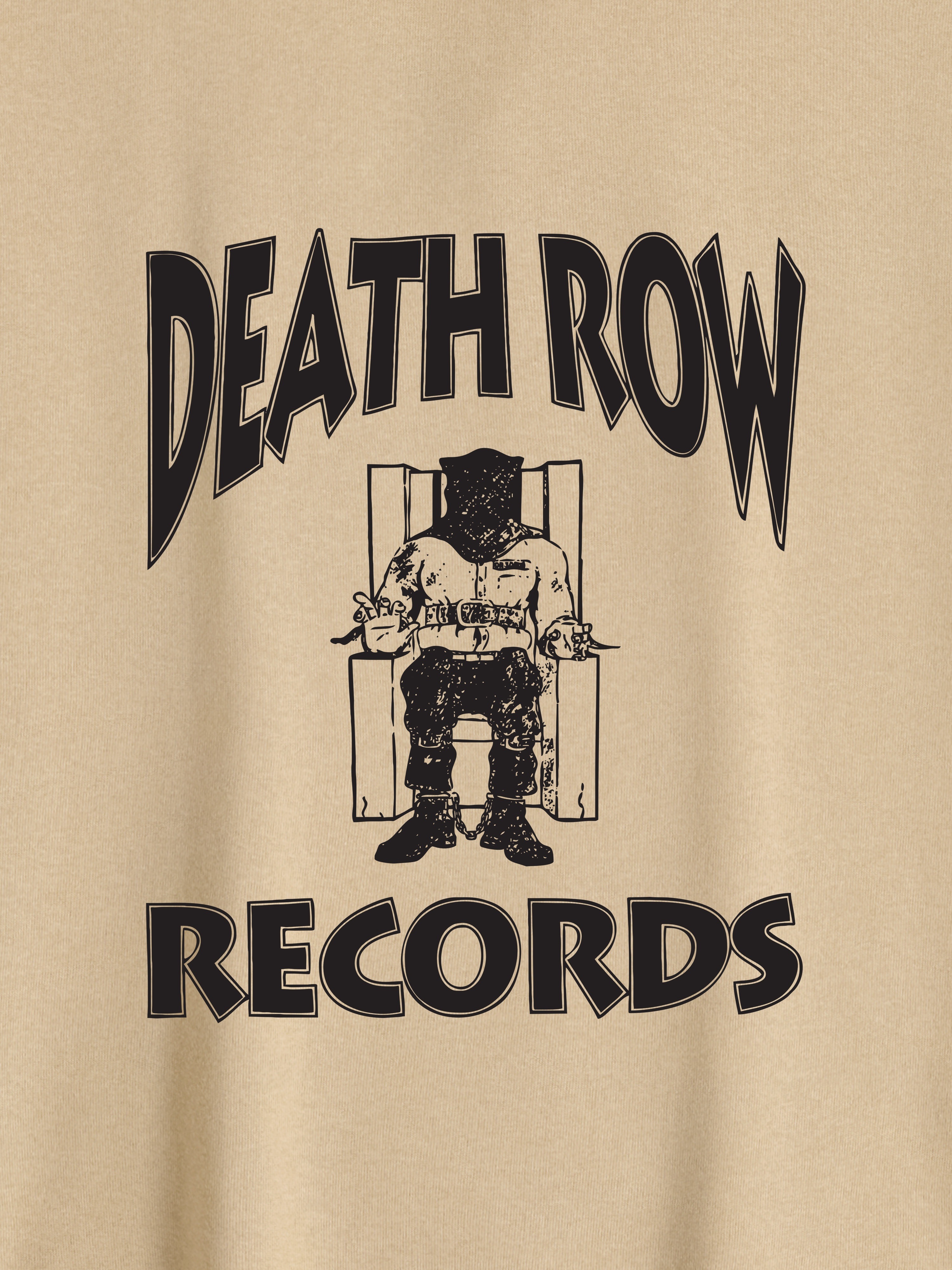 death row print hoodie cool hoodies for men mens casual graphic design pullover hooded sweatshirt with kangaroo pocket streetwear for winter fall as gifts details 11