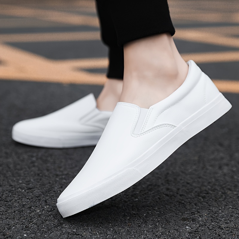 solid color slip sneakers men s trendy comfortable details 9
