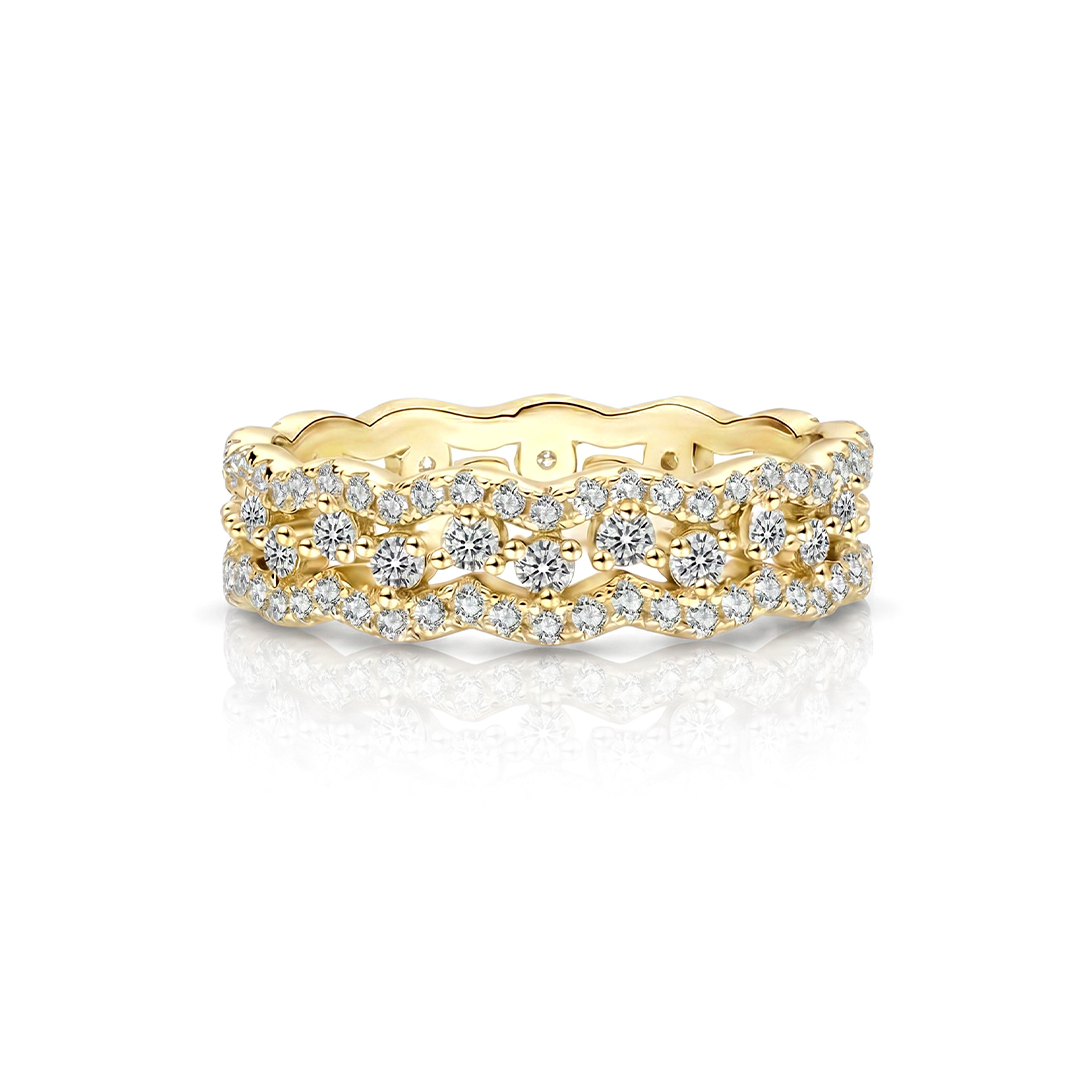 Bernice Lace Moissanite Ring
