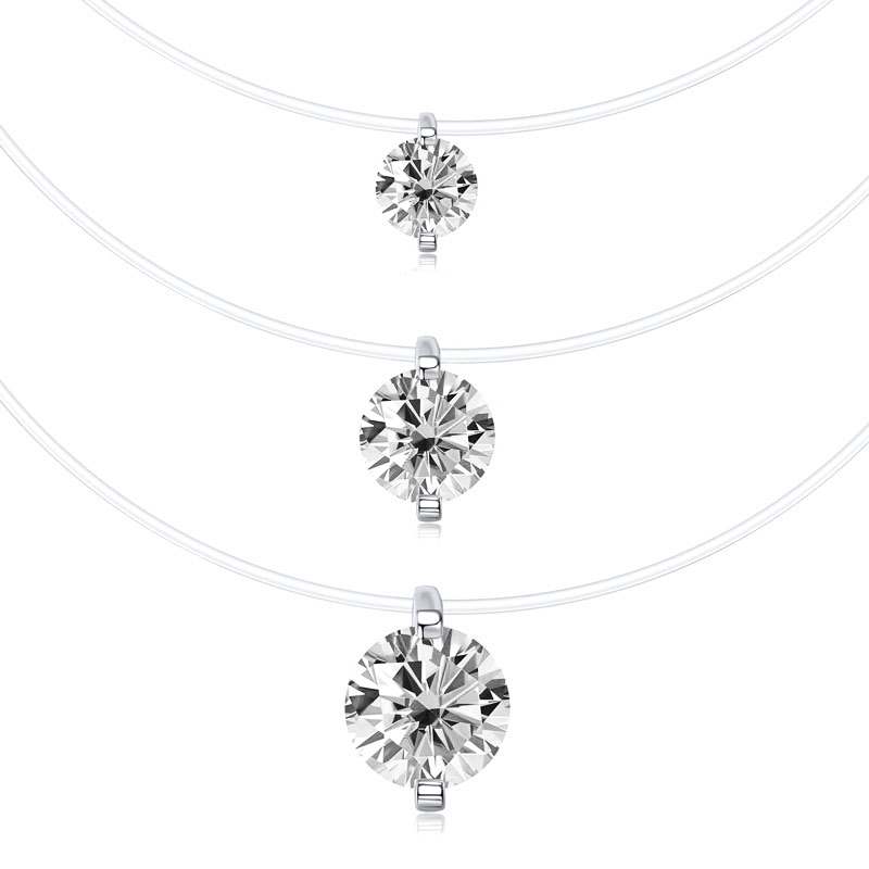 Mermaid Love Moissanite Necklace