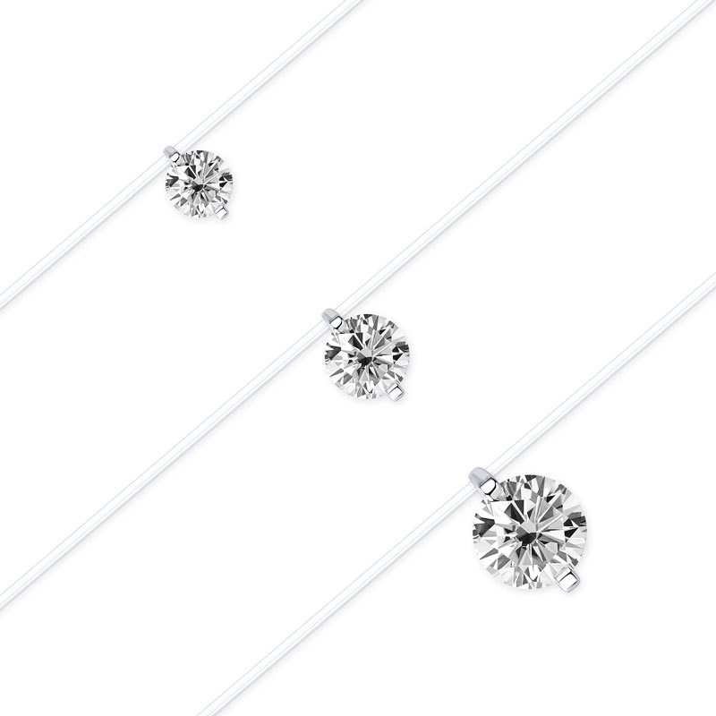 Mermaid Love Moissanite Necklace