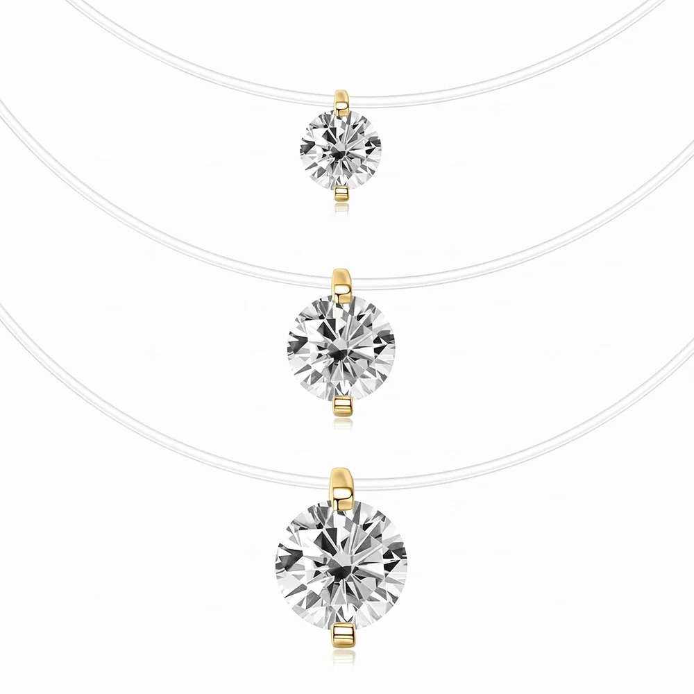 Mermaid Love Moissanite Necklace