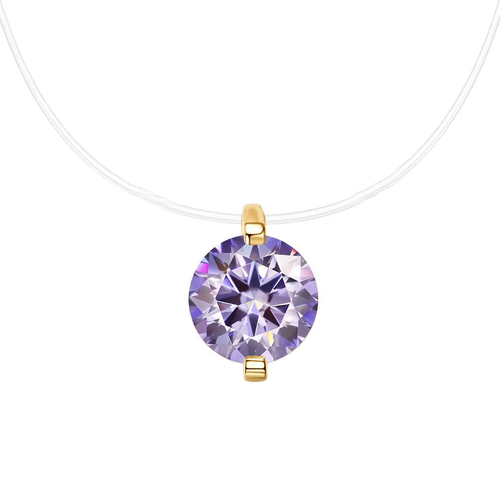 Mermaid Love Moissanite Necklace