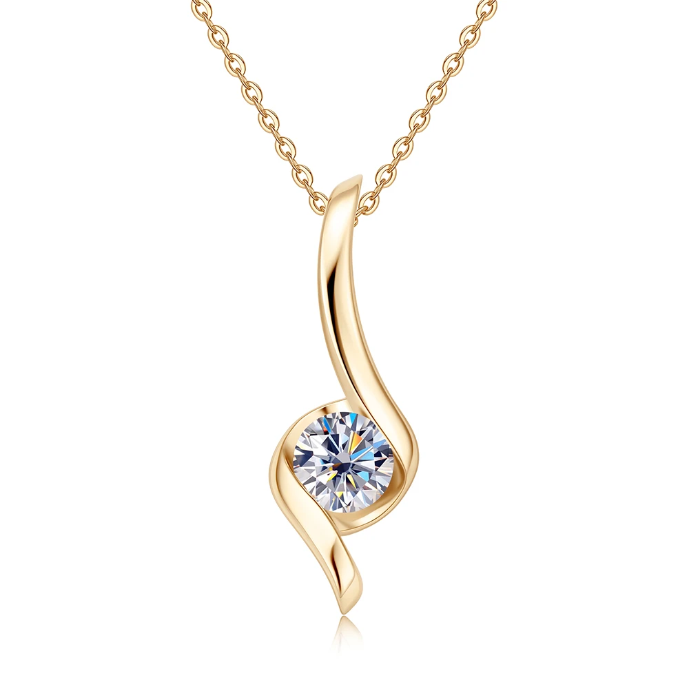 Dana Luxury Moissanite Pendant