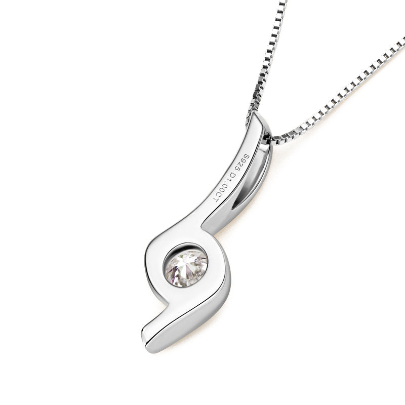 Dana Luxury Moissanite Pendant-VOOGME
