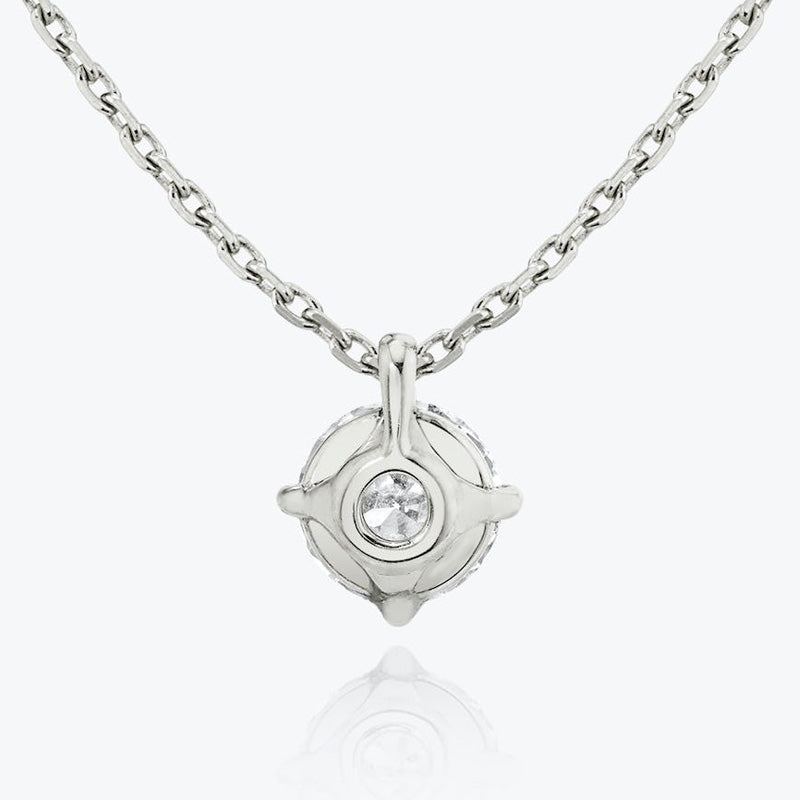 Solitaire Moissanite Pendant-VOOGME