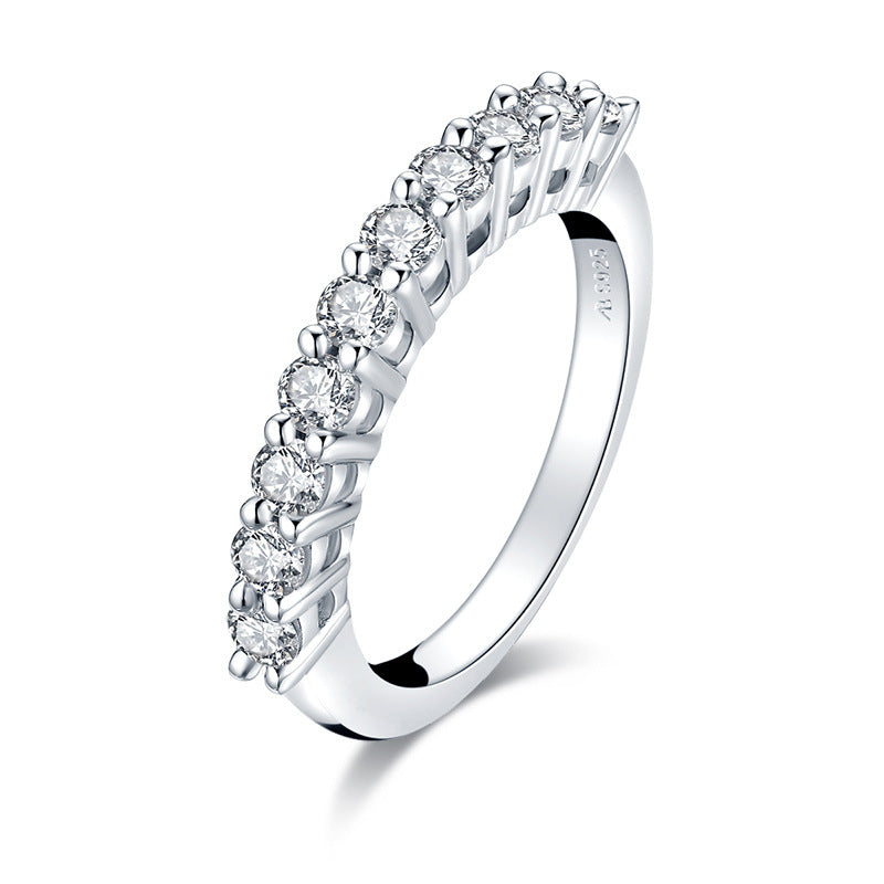 Embrace Moissanite Wedding Band (0.8 ct.tw.)-VOOGME