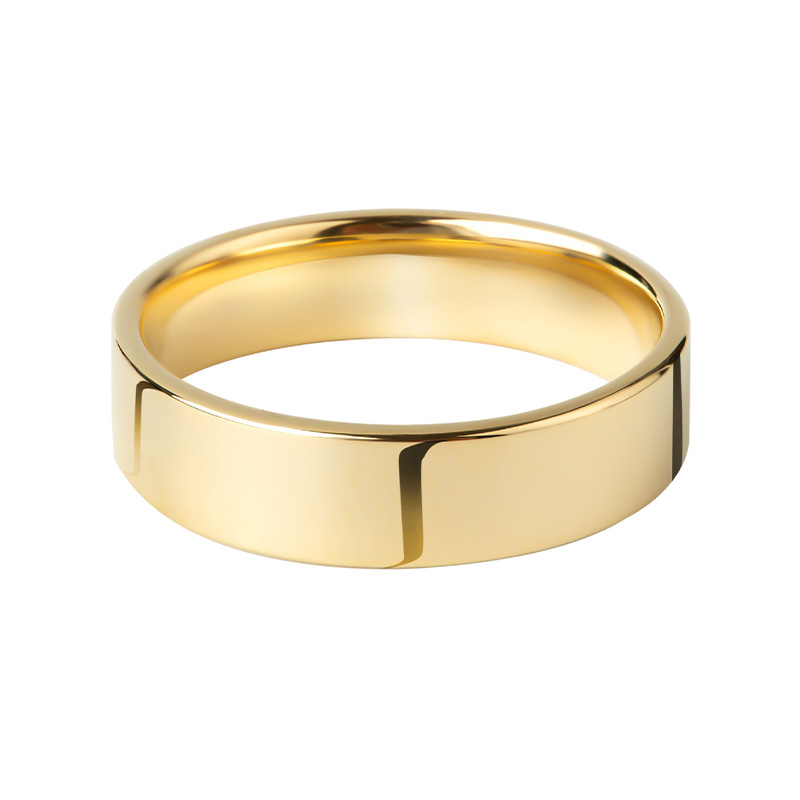 Men's Plain Silver Ring