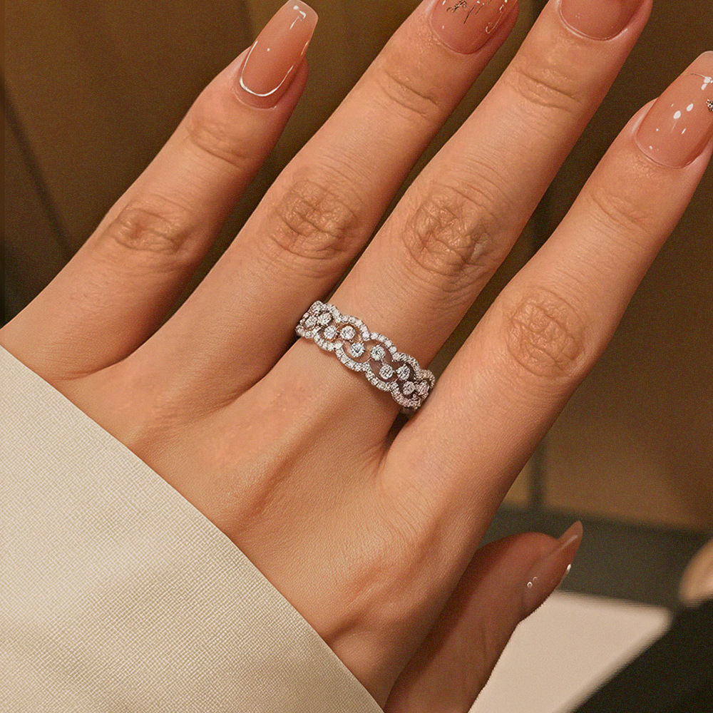 Bernice Lace Moissanite Ring