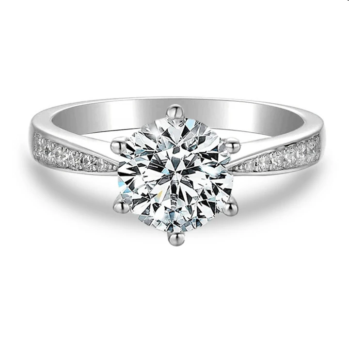 Attente Vintage Moissanite Engagement Ring