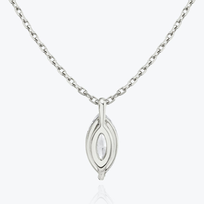 Solitaire Moissanite Pendant-VOOGME