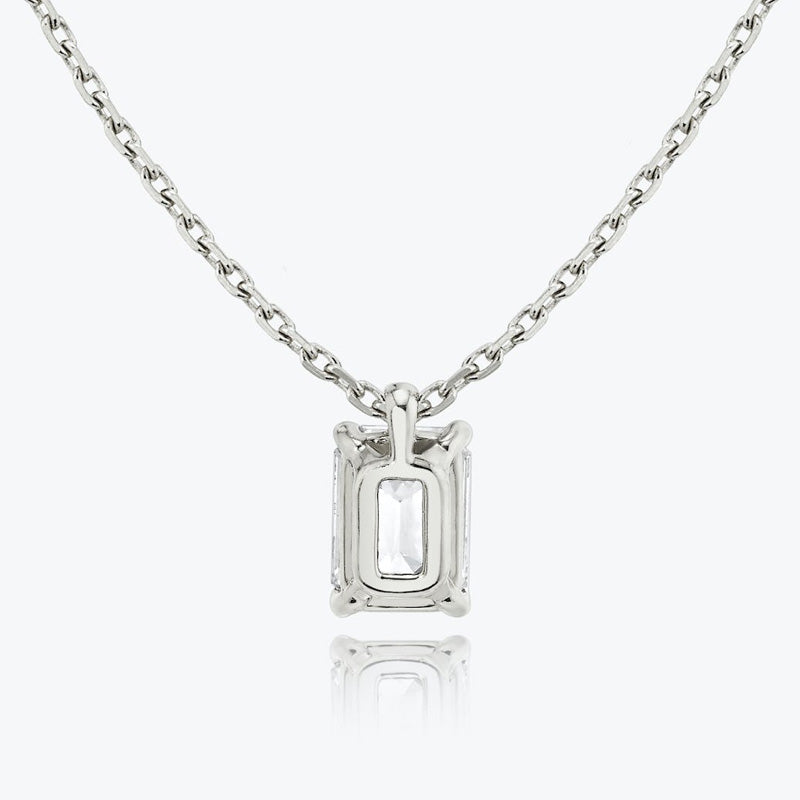 Solitaire Moissanite Pendant-VOOGME
