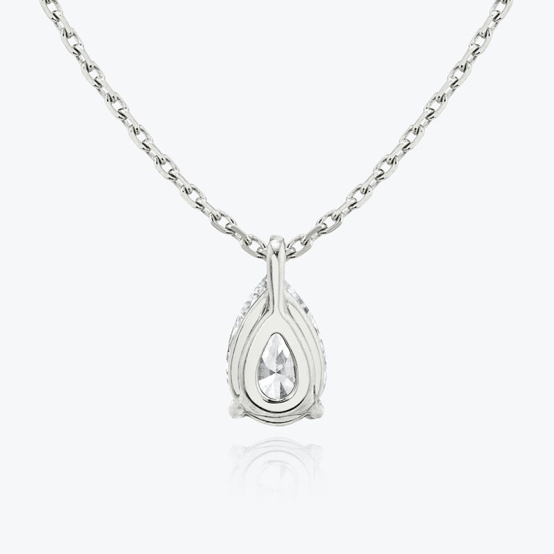 Solitaire Moissanite Pendant-VOOGME