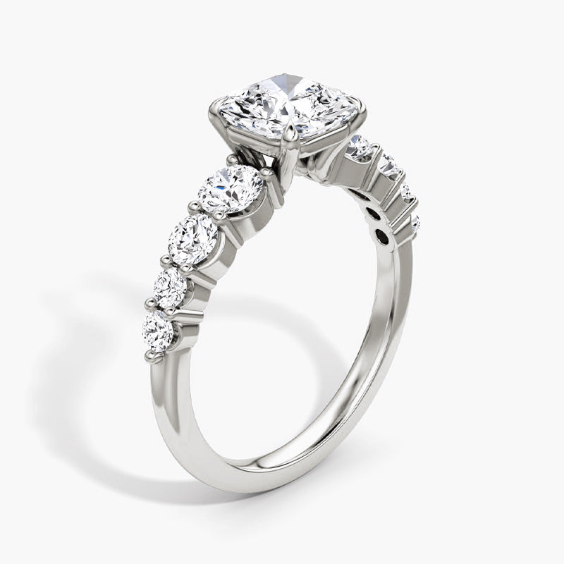 Skuno Moissanite Engagement Ring-VOOGME