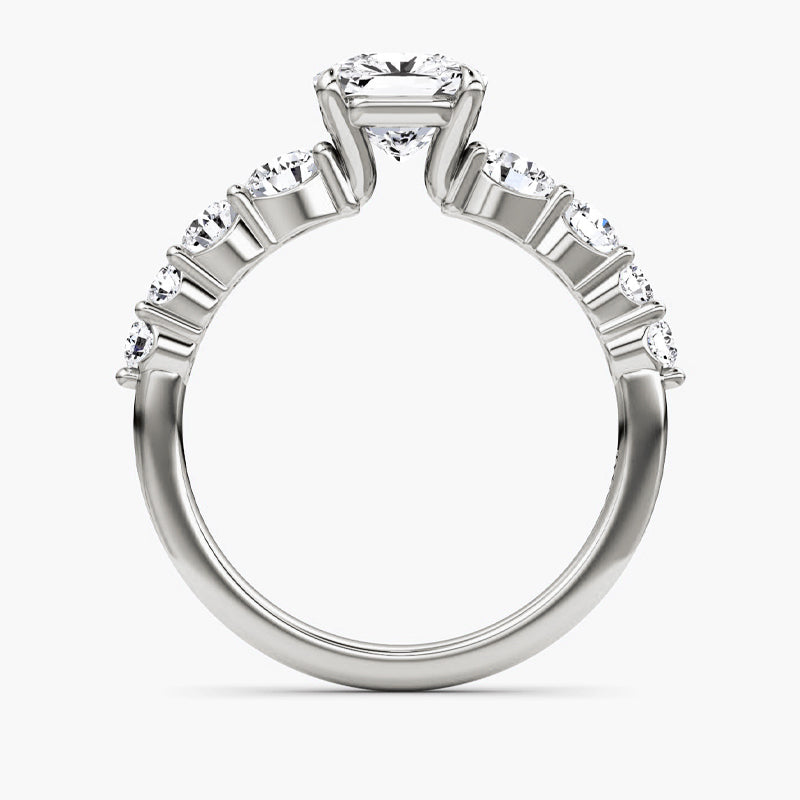 Skuno Moissanite Engagement Ring-VOOGME