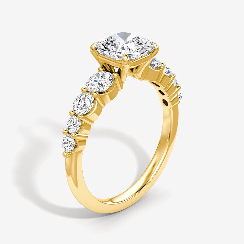 Skuno Moissanite Engagement Ring-VOOGME